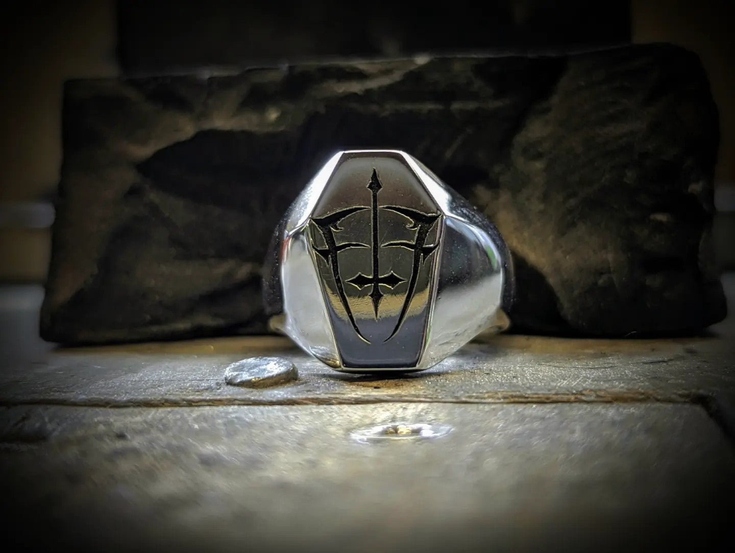 ForTheFly Coffin Ring