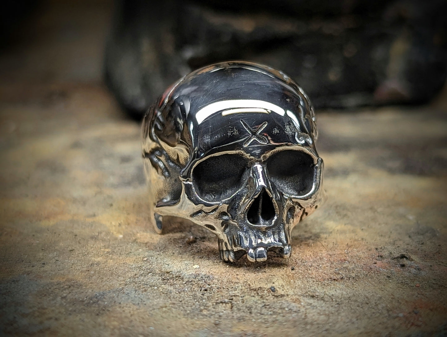 Charlie Skull Ring